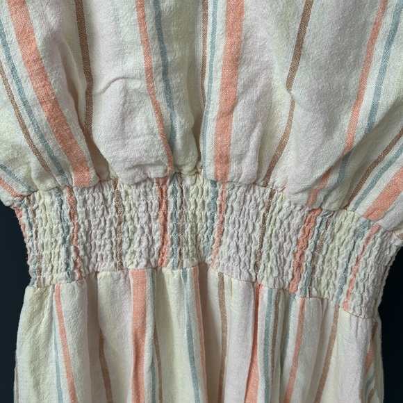 Fully lined linen dress - Picture 3 of 7